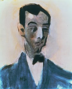 Portret van Mans Schjerfbeck