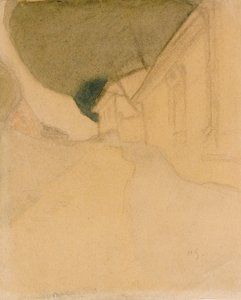 Kasteelsteeg, Tammisaari door Helene Schjerfbeck