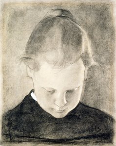 Het lezende meisje, c.1905 door Helene Schjerfbeck