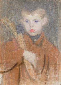 De houthakker I door Helene Schjerfbeck