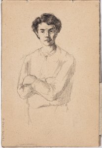 Zonder titel door Helene Schjerfbeck