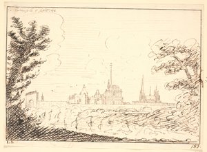 Prospect van Notre-Dame-de-la-Miséricorde, Bordeaux door Hem