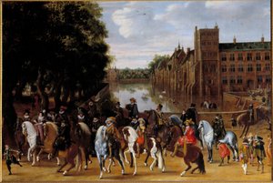 De familie van prinsen van Oranje door Hendrick Ambrosius Pacx
