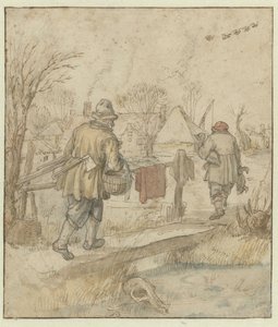 Terugkeer van de eendenjagers door Hendrick Avercamp