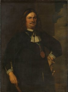 Adriaen Banckert (ca. 1620-1684), viceadmiraal van Zeeland door Hendrick Berckman