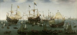 De terugkeer naar Amsterdam van de tweede expeditie naar Oost-Indië, 19 juli 1599