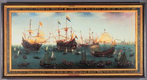 De terugkeer naar Amsterdam van de tweede expeditie naar Oost-Indië, 19 juli 1599, 1599