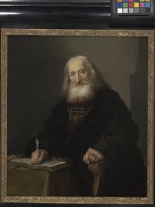 De muntenverzamelaar door Hendrick Gerritsz Pot