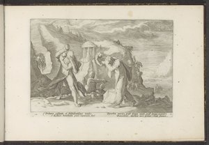 Deucalion en Pyrrha scheppen een nieuw mensenras