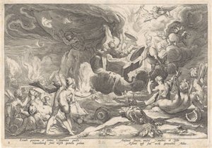 Val van Phaëthon (Metamorfosen van Ovidius)