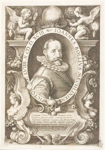 Bol, Hans (1534-1593) schilder van Mechelen, vanaf 1591 in Amsterdam door Hendrick Goltzius