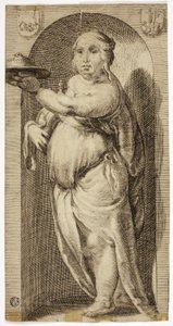 Vraatzucht door Hendrick Goltzius