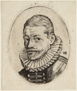 Hans Felbier door Hendrick Goltzius