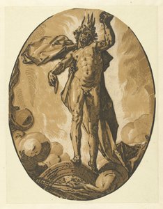 Helios door Hendrick Goltzius