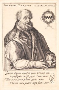 Jan van Zuren door Hendrick Goltzius