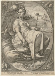 Juno, blad 3 uit de reeks „Drie godinnen”