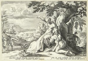 Clymene spoort Phaëton aan om Helios te vinden