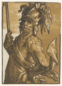 Mars door Hendrick Goltzius