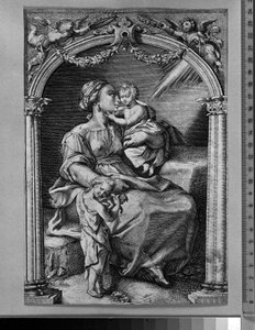 Naastenliefde door Hendrick Goltzius