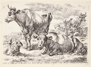 Portret van een lid van de familie Out. Cornelis Out (?) door Hendrick Goltzius
