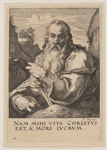 Paulus, van Christus, de apostelen en Paulus met de geloofsbelijdenis
