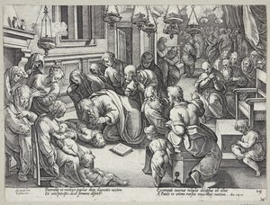 St. Paulus wekt Eutychus op