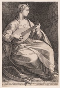 Terpsichore, de Muze van de Dans, uit De Negen Muzen