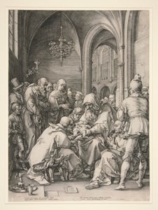 De besnijdenis door Hendrick Goltzius