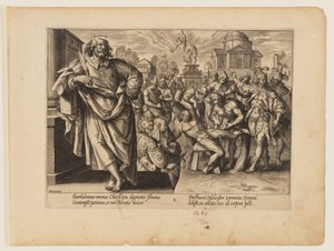 Het martelaarschap van de heilige Bartholomeus, uit Het martelaarschap van Christus en de apostelen