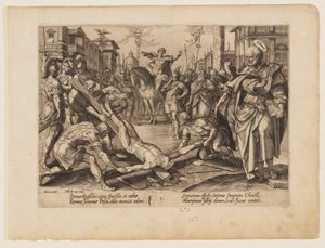 Het martelaarschap van Petrus, uit Het martelaarschap van Christus en de apostelen