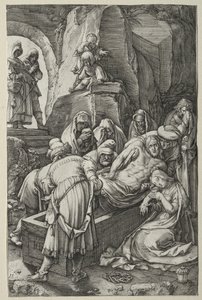 De Passie: De Graflegging door Hendrick Goltzius