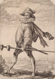 De kapitein van de infanterie