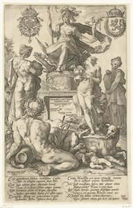 Titelprent voor prentserie De Romeinse helden (De Romeinse helden)