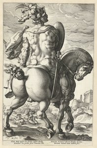 Titus Manlius door Hendrick Goltzius