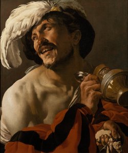 De vrolijke drinker, 1625