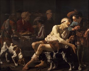 De Rijke Man en de Arme Lazarus, 1625