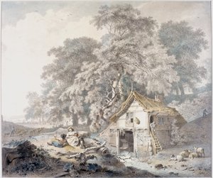 De Oude Molen door Hendrick de Meyer