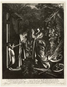 De spot van Ceres door Hendrick von Goudt