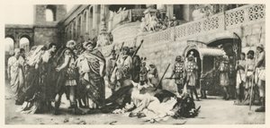 Een christelijke Dirce (litho)