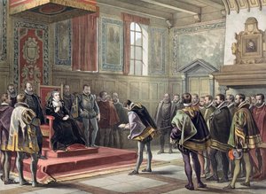 Compromis of Verbond der Edelen door Hendrik Albert van (after) Trigt
