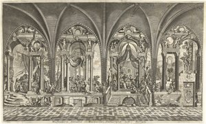 Schilderingen in de refter van de Sint Michielsabdij te Antwerpen