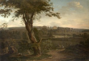 Wollaton Hall Park, Nottingham door Hendrik Frans de Cort