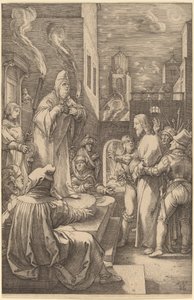 Christus voor Caiphas