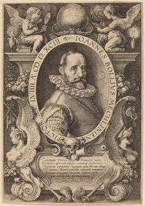Hans Bol door Hendrik Goltzius