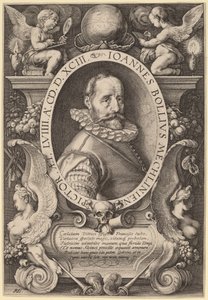 Hans Bol door Hendrik Goltzius
