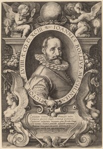 Hans Bol door Hendrik Goltzius