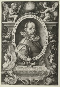 Hans Bol, 1593 door Hendrik Goltzius