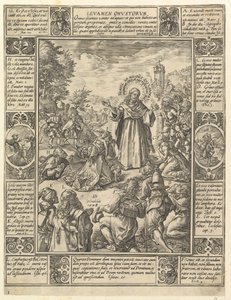 Levamen Onostrorum, uit Allegorieën van het Christelijk Geloof, uit Christelijke en Profane Allegorieën
