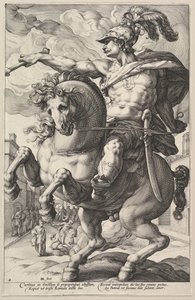 Marcus Curtius, uit de serie De Romeinse Helden