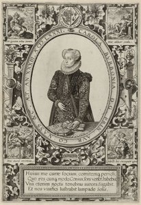 Portret van Charlotte de Bourbon, 1581